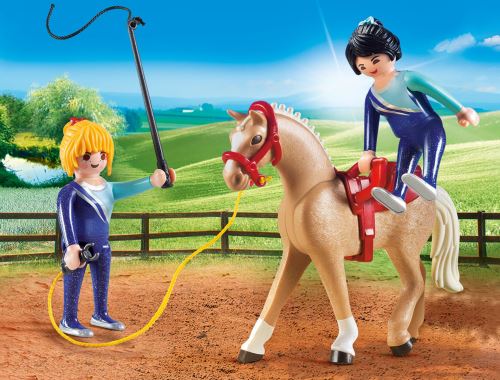 Playmobil Country 6933 Voltigeuses et cheval - Playmobil