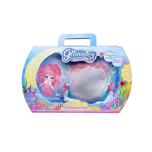 Coffret Figurine et maison coquillage Glimmies Glimquarius Ebby