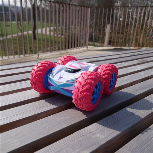 Voiture Télécommandée RC 4WD Rose - Pour Enfant, Cascades - Marque DEERC, Avec Télécommande - Neuf