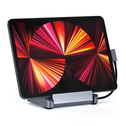 Support HUB pour iPad Pro Satechi Gris
