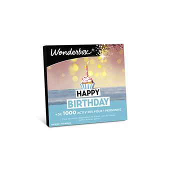 Coffret Cadeau Wonderbox Happy Birthday - 1