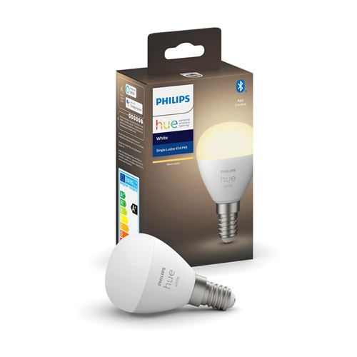 Ampoule Philips Hue P45 E14 Blanc