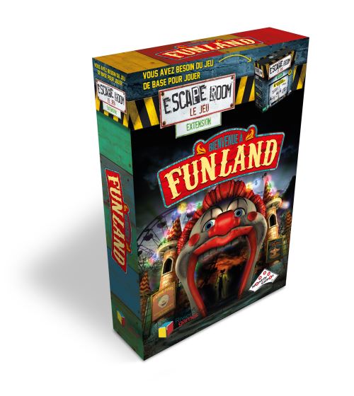 Jeu d'escape game Identity Game Escape Room Pack Extension Funland