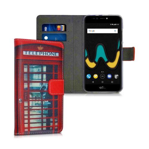 Coque Wiko U pulse Lite, Lincivius® [FOLIO DESIGN], Etui Wiko U pulse Lite Housse Rabat Fermeture Magnétique , Protection Antichoc Integrale