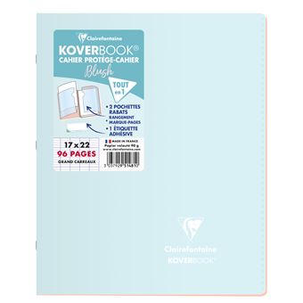 CLAIRFTN BLUSH CARNET 17X22 96P SY ASS