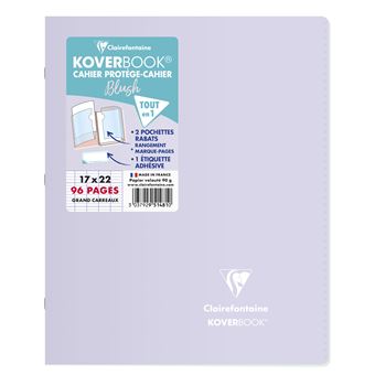 CLAIRFTN BLUSH CARNET 17X22 96P SY ASS