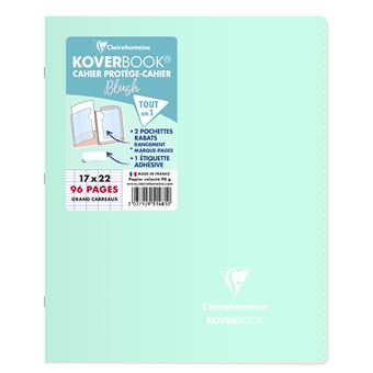 CLAIRFTN BLUSH CARNET 17X22 96P SY ASS