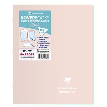 CLAIRFTN BLUSH CARNET 17X22 96P SY ASS