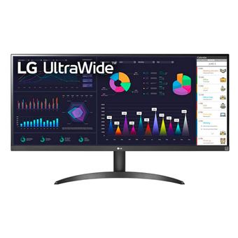 LG UltraWide 34WQ500-B - LED-monitor - 34" - 2560 x 1080 UWFHD @ 100 Hz - IPS - HDR10 - 1 ms - HDMI, DisplayPort - 1