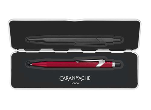 Stylo à bille Caran d'Ache 849 Colormat-X Rouge