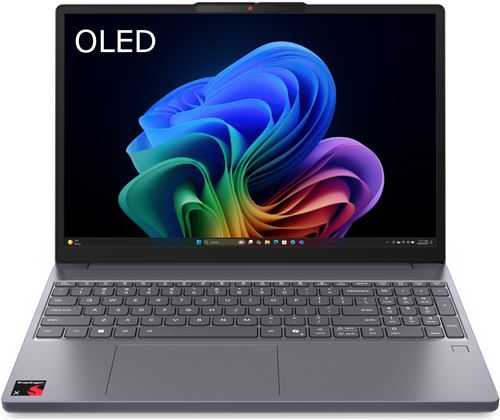 PC portable Lenovo IdeaPad Slim 3 15Q8X10 15,3" WUXGA Copilot+ Snapdragon® X 16 Go RAM 512 Go SSD Gris