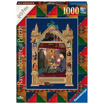 Puzzle 1000 pièces Ravensburger Harry Potter vers Poudlard