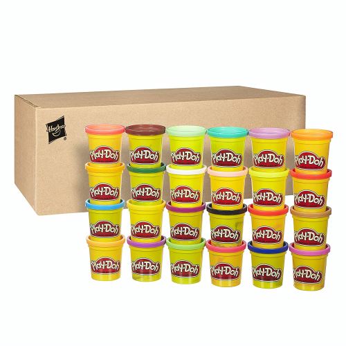BOITE PLAY DOH KITCHEN CREATIONS PIZZA PARTY + 5 POTS DE PATE A MODELER  NEUF - Play-Doh
