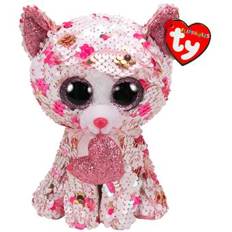 Peluche Ty Flippables Le Chat 15 cm