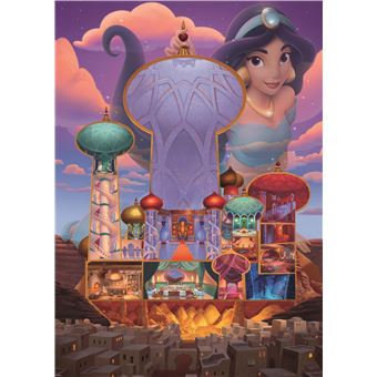 Ravensburger - Puzzle 1000 pieces - Puzzle Adulte - Des 12 ans - Jasmine - Collection Chateau des Disney Princesses - Puzzle de qualite premium fabrique en Europe - 17330