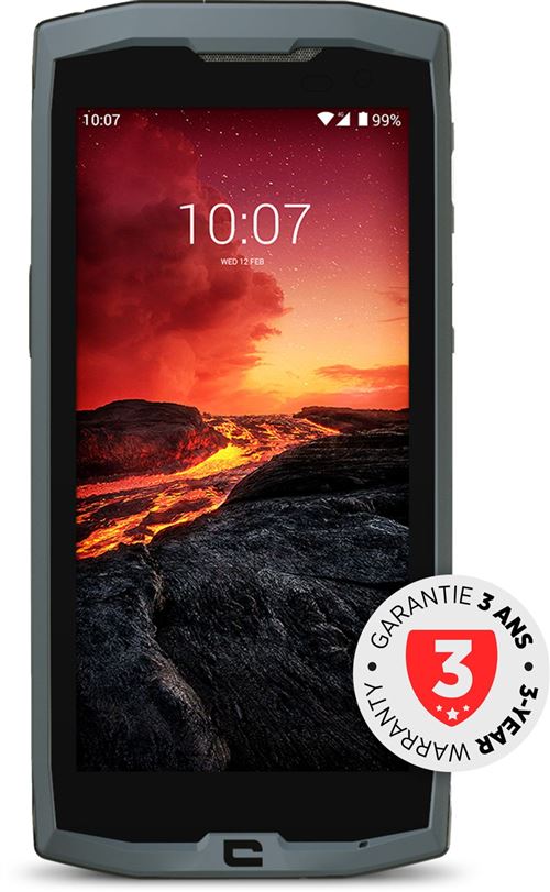 Smartphone Crosscall Core-M4 Go Double Sim 8 Go Gris Foncé