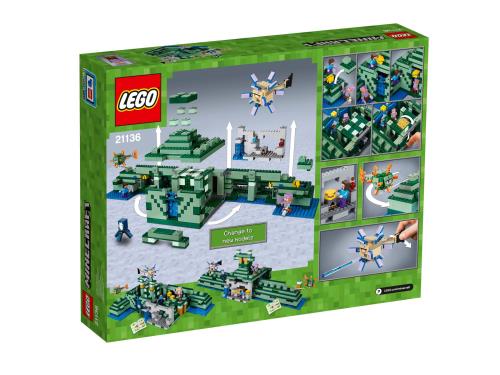 Lego Minecraft Le Monument Sous Marin Lego Achat Prix Fnac