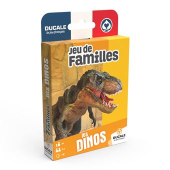 Jeu de 7 Familles - Les dinosaures