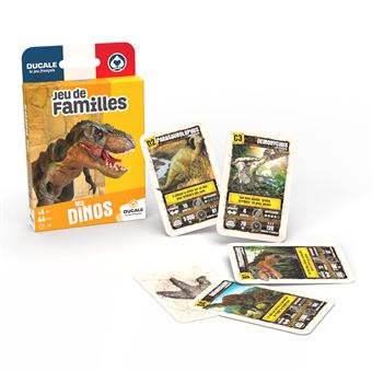 Jeu de 7 Familles - Les dinosaures