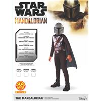 Déguisement enfant Star Wars Entrée de Gamme Mandalorian Taille 5-6 ans
