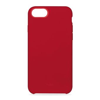 Puro Icon Semi Rigid Hoes Rood voor iPhone 6, 6s, 7 en 8