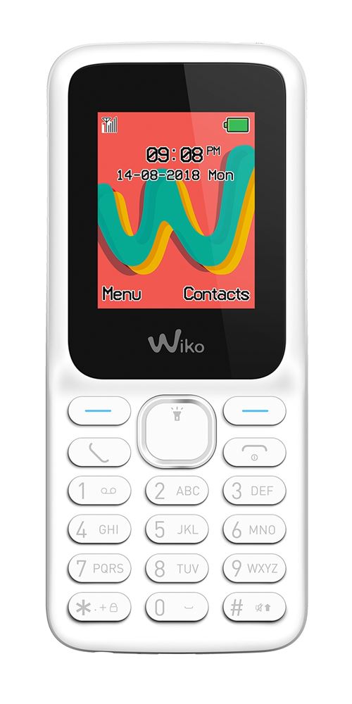 Téléphone mobile Wiko Lubi5 Plus LS Blanc