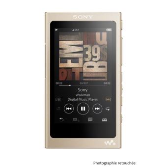 Lecteur Audio Bluetooth Sony NW-A45B 16Go Or Champagne
