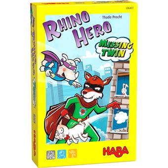 Jeu découverte Haba Rhino Hero Missing Twin