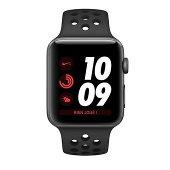 Apple Watch Series Nike+ Cellular 42 mm Boîtier en Aluminium