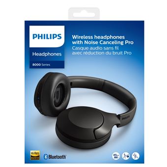 5% auf Philips TAH8506 - Mikrofon kabelgebunden 2,5 ohrumschließend & mm aktive Schwarz - - Stecker kabellos, mit Bluetooth | - Kopfhörer - - - - Schweiz Einkauf Kopfhörer - Preis fnac Rauschunterdrückung
