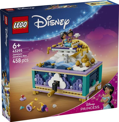 LEGO® Disney Princess 43295 La boîte à bijoux de Jasmine