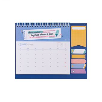 Calendrier de bureau Mr. Wonderful 2022 sera merveilleux