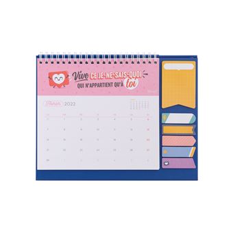 Calendrier de bureau Mr. Wonderful 2022 sera merveilleux