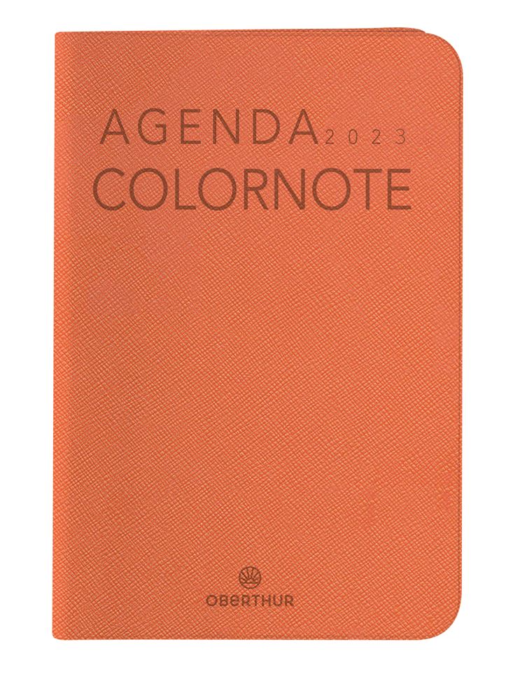 Agenda civil semainier Oberthur 2023 - 2024 Colorside 10 x 15 cm