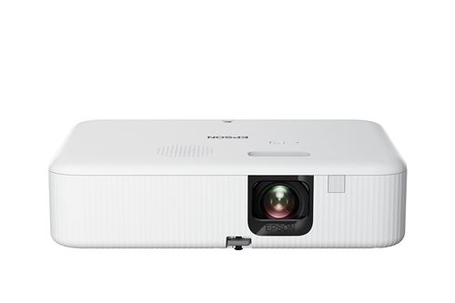 Epson CO-FH02 - Projecteur 3LCD - portable - 3000 lumens (blanc) - 3000 lumens (couleur) - 16:9 - 1080p - blanc et noir - Android TV