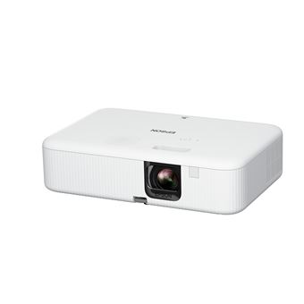 Epson CO-FH02 - Projecteur 3LCD - portable - 3000 lumens (blanc) - 3000 lumens (couleur) - 16:9 - 1080p - blanc et noir - Android TV