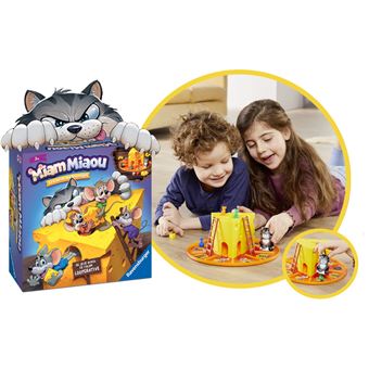 Jeu de société Ravensburger Miam Miaou La course aux fromages