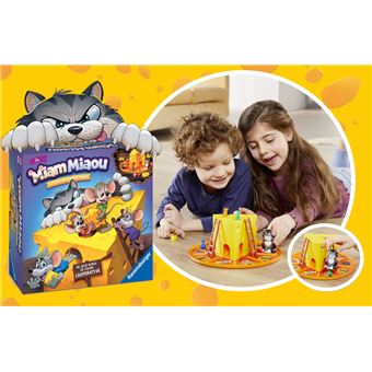 Jeu de société Ravensburger Miam Miaou La course aux fromages