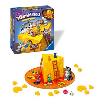 Jeu de société Ravensburger Miam Miaou La course aux fromages