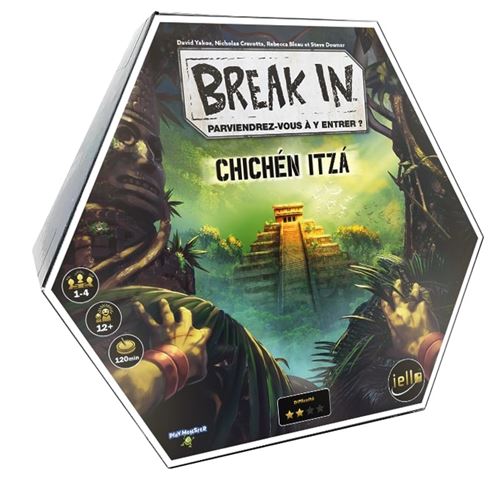 Jeu d'escape game Iello Break In Chichen Itzá État correct - Iello reconditionné disponible sur Fnac