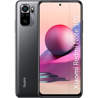 Pack Smartphone Xiaomi Redmi Note 10S 6,43" 128 Go Double SIM + Ecouteurs sans fil Xiaomi Redmi Buds 3 Lite Bluetooth Noir