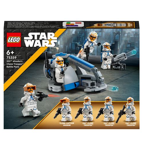 Lego Star Wars Lego® Star Wars 75359 Pack De Combat Des Clone Troopers™ De La 332E Compagnie D’Ahsoka