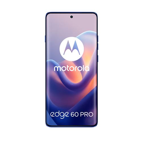 Motorola edge 60 pro 16,9 cm (6.67") Double SIM Android 15 5G USB Type-C 12 Go 512 Go 6000 mAh Bleu