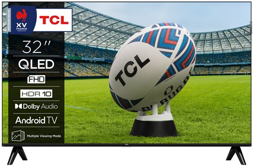 TV QLED Tcl 32S59K 80 Cm Full Hd Aluminium Brossé