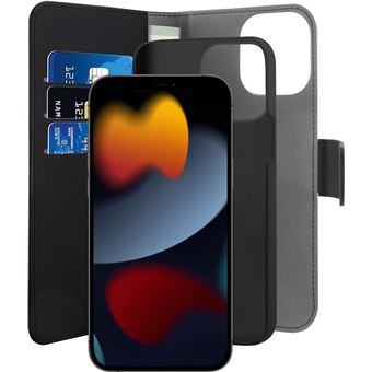 Coque IPhone 13 Magnétique 2 En 1 - Portefeuille Cuir PU Avec MagSafe - Protection Anti-Choc