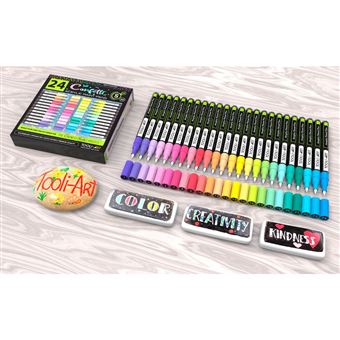 Pentel N850/4 - Pochette De 4 Marqueurs Permanents Pointe Conique Moyenne Couleurs Assorties