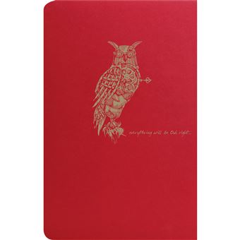 Flying Spirit Red carnet piq 11x17cm 96p ligne