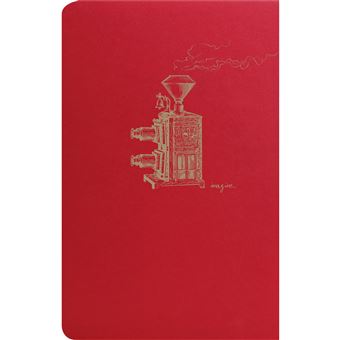 Flying Spirit Red carnet piq 11x17cm 96p ligne