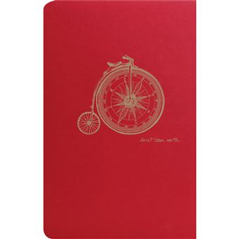 Flying Spirit Red carnet piq 11x17cm 96p ligne