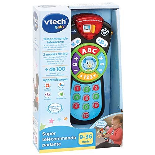 Jeu D Eveil Interactif Vtech Baby Super Telecommande Parlante Jouet A Manipuler Achat Prix Fnac